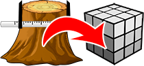 Stump Standing tree volume → Volume