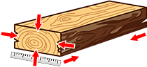 Calculator Shrinkage → Size / dimensions